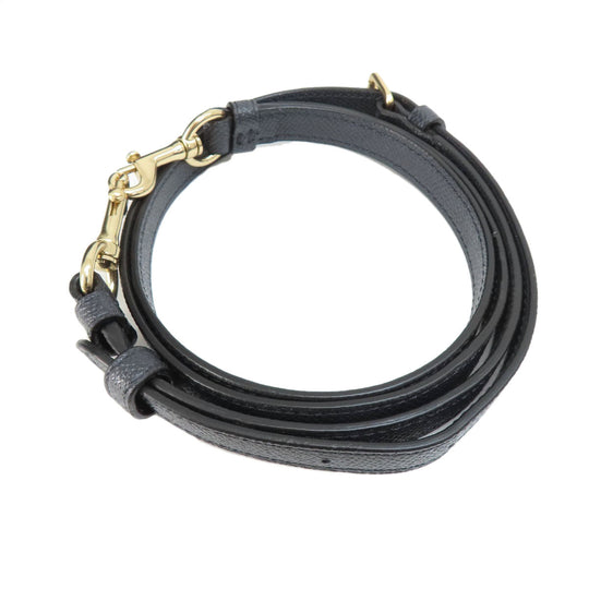 COACH Tote Bag F25397 leather black logo 2WAY Women Used Authentic