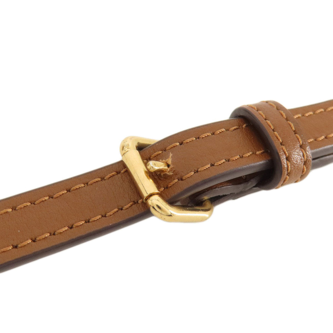 COACH Handbag F28989 PVC Brown Signature 2WAY