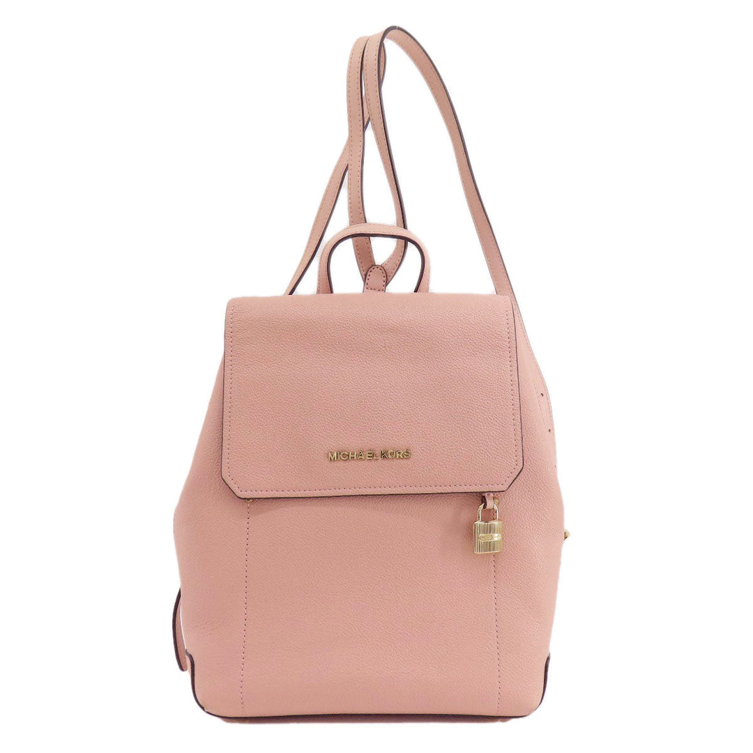 MICHAEL KORS Backpack leather pink logo