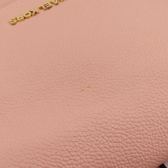 MICHAEL KORS Backpack leather pink logo