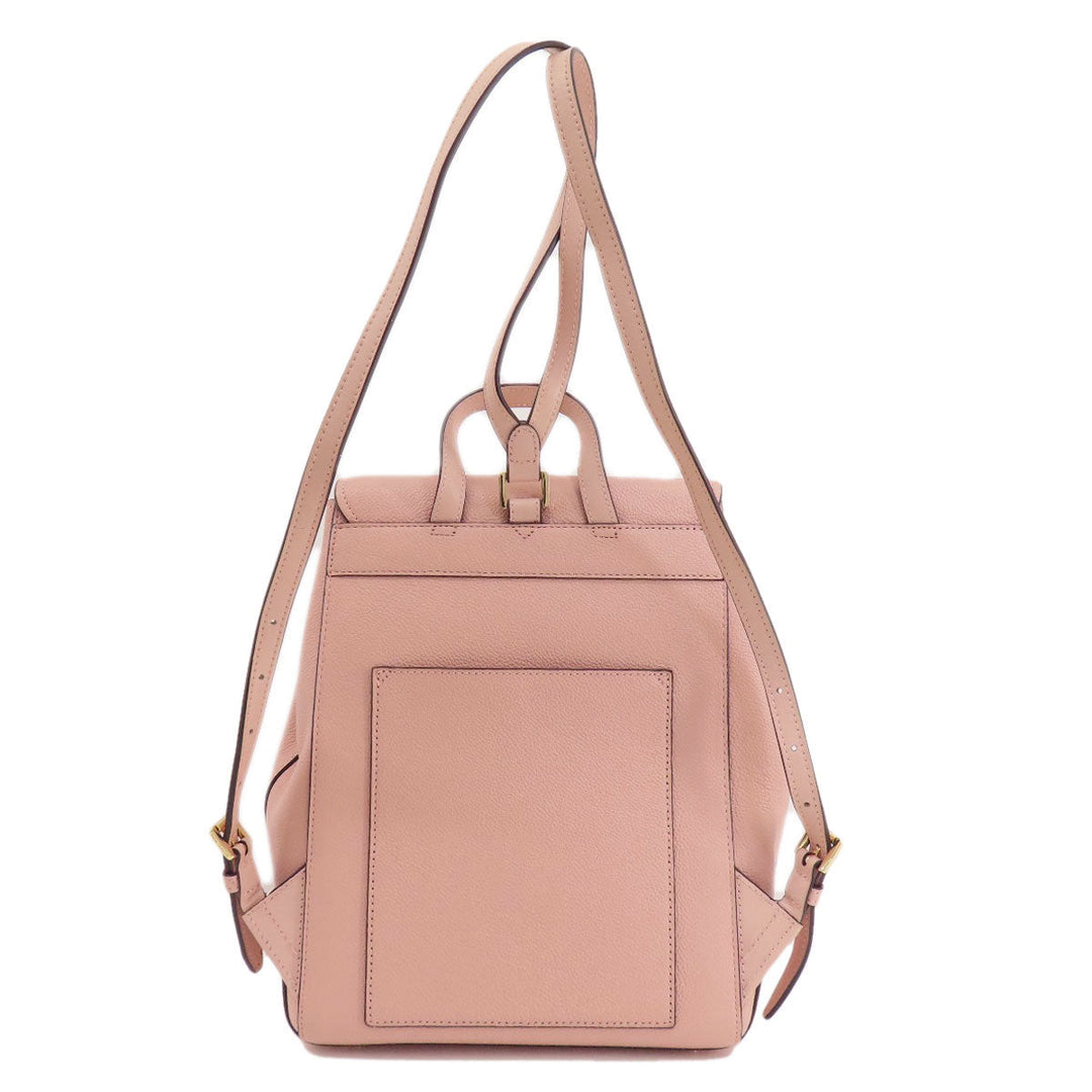 MICHAEL KORS Backpack leather pink logo