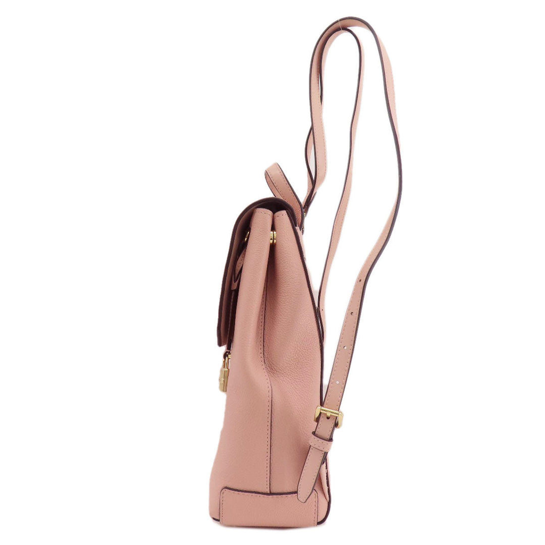 MICHAEL KORS Backpack leather pink logo