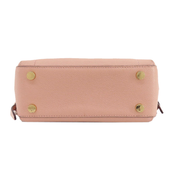 MICHAEL KORS Backpack leather pink logo