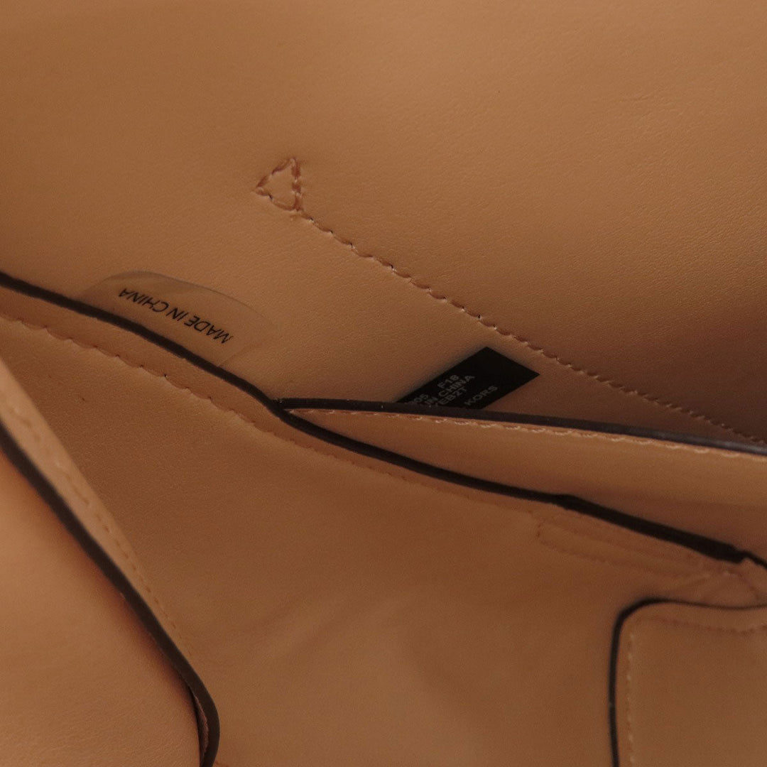 MICHAEL KORS Backpack leather pink logo