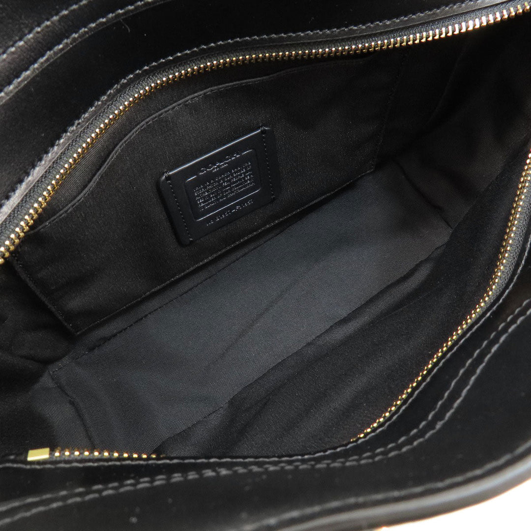 COACH Handbag F31957 PVC black Signature 2WAY