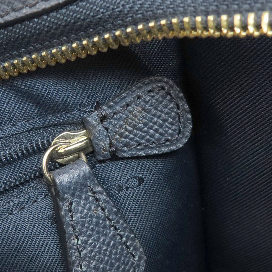 COACH Handbag 33996 leather Navy Crosby Carryall 2WAY