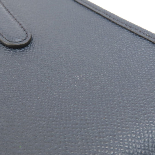 COACH Handbag 33996 leather Navy Crosby Carryall 2WAY