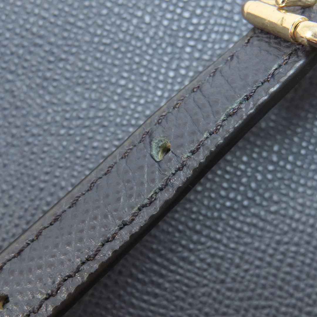 COACH Handbag 33996 leather Navy Crosby Carryall 2WAY