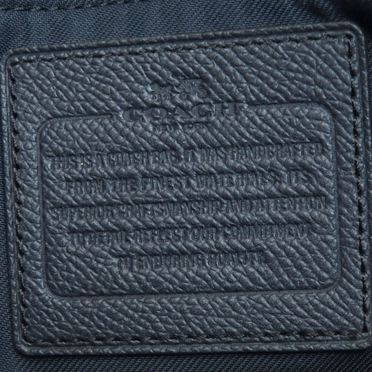 COACH Handbag 33996 leather Navy Crosby Carryall 2WAY