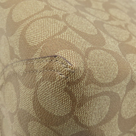 COACH Tote Bag F36658 PVC Brown reversible