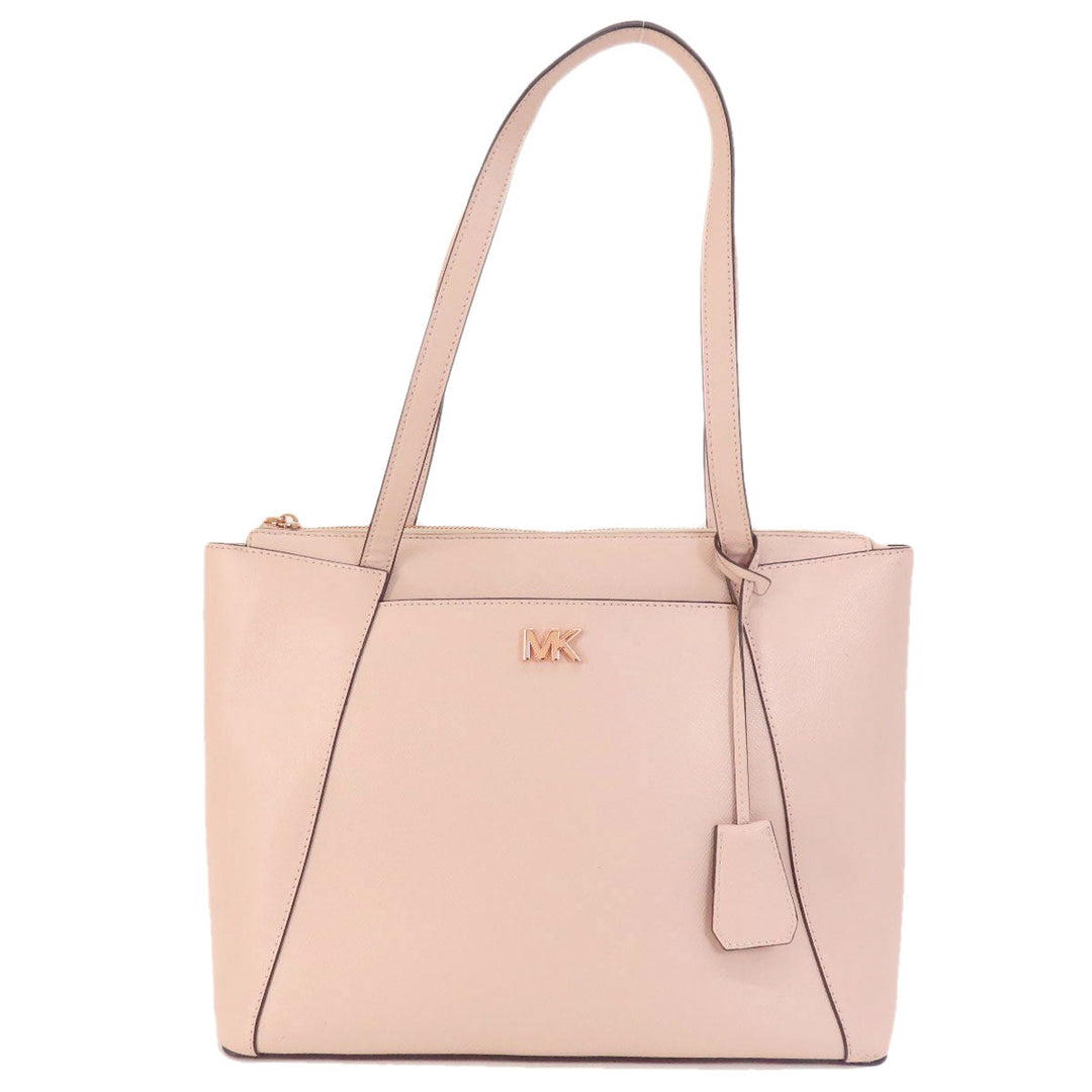 MICHAEL KORS Tote Bag leather pink logo