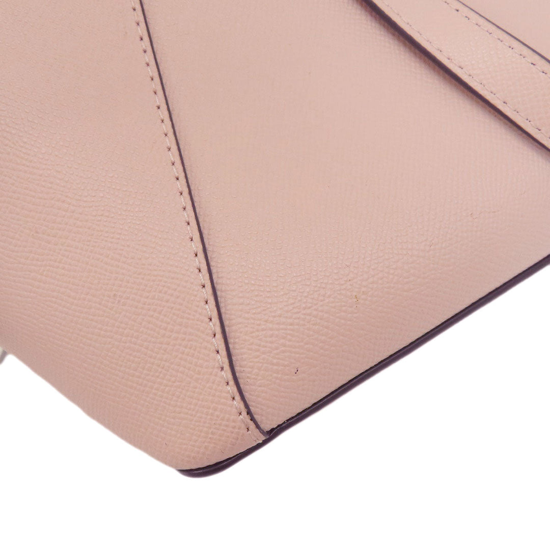 MICHAEL KORS Tote Bag leather pink logo