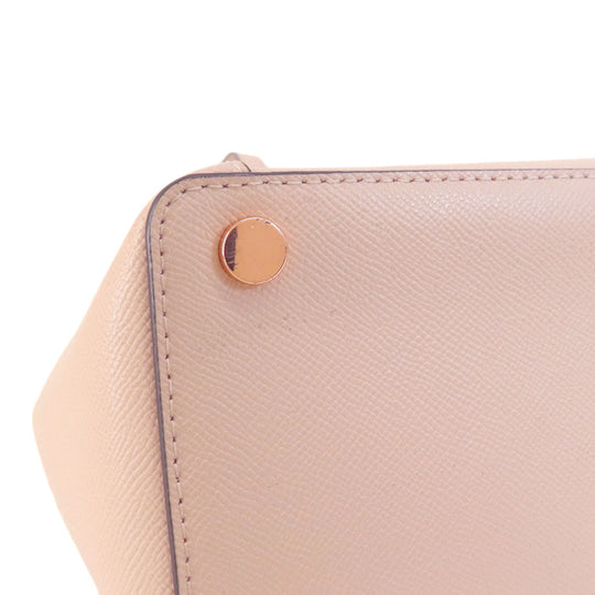 MICHAEL KORS Tote Bag leather pink logo