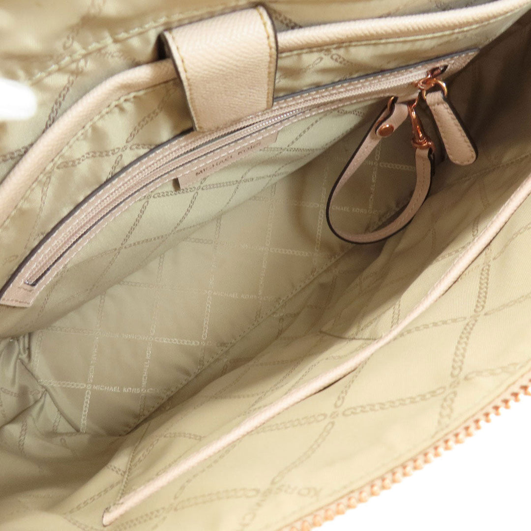 MICHAEL KORS Tote Bag leather pink logo