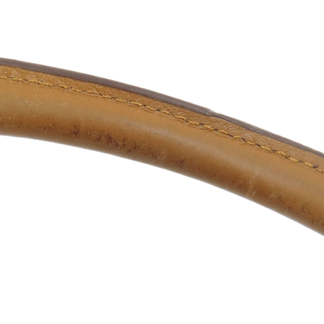 COACH Handbag 56839 leather Brown logoMetal 2WAY Women Used Authentic