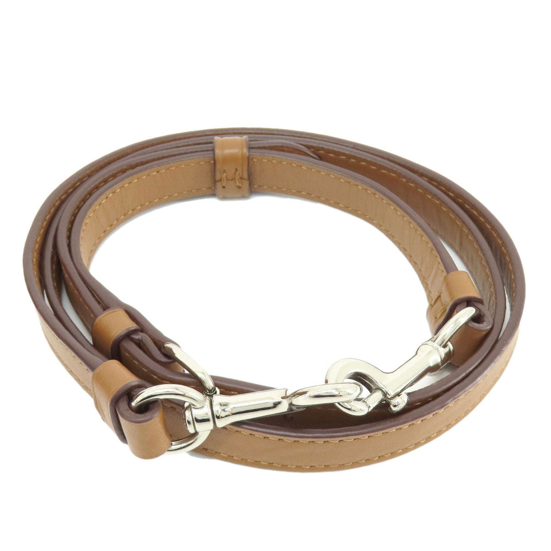 COACH Handbag 56839 leather Brown logoMetal 2WAY Women Used Authentic