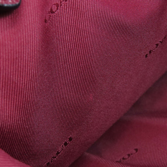 COACH Handbag 34340 leather Red 2WAY Women Used Authentic