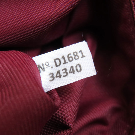 COACH Handbag 34340 leather Red 2WAY Women Used Authentic