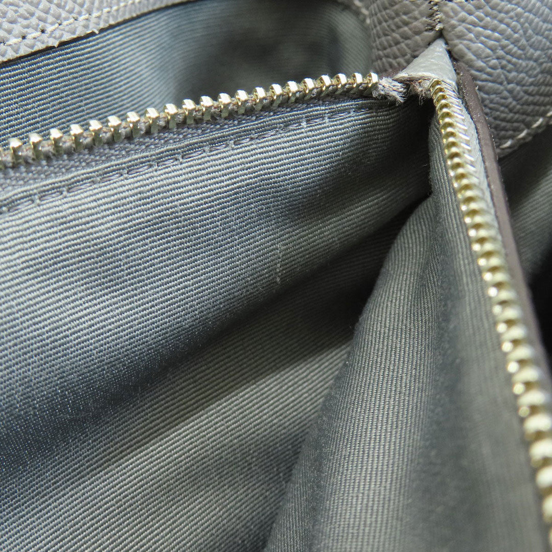 COACH Tote Bag F31474 PVC gray logoMetal Women Used Authentic