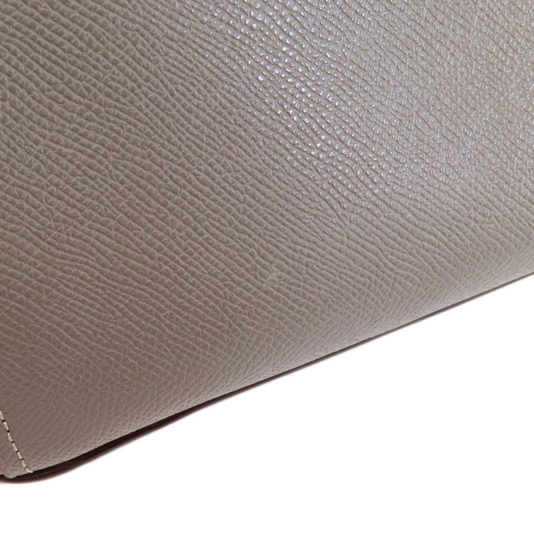 COACH Tote Bag F31474 PVC gray logoMetal Women Used Authentic