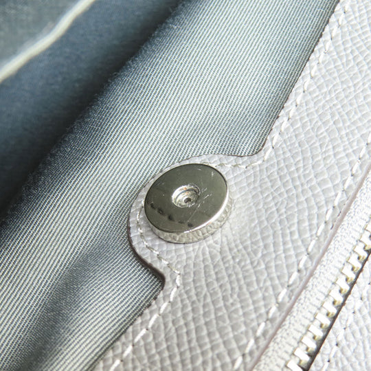 COACH Tote Bag F31474 PVC gray logoMetal Women Used Authentic