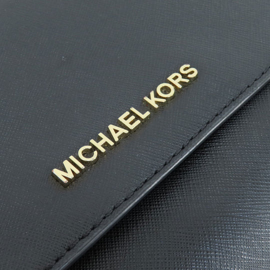 MICHAEL KORS Shoulder Bag PVC black logo