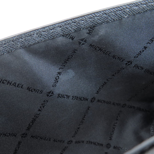 MICHAEL KORS Shoulder Bag PVC black logo