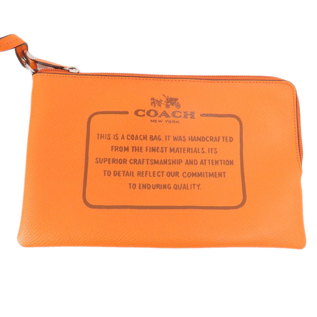 COACH Tote Bag PVC Brown Reversible Signature Women Used Authentic