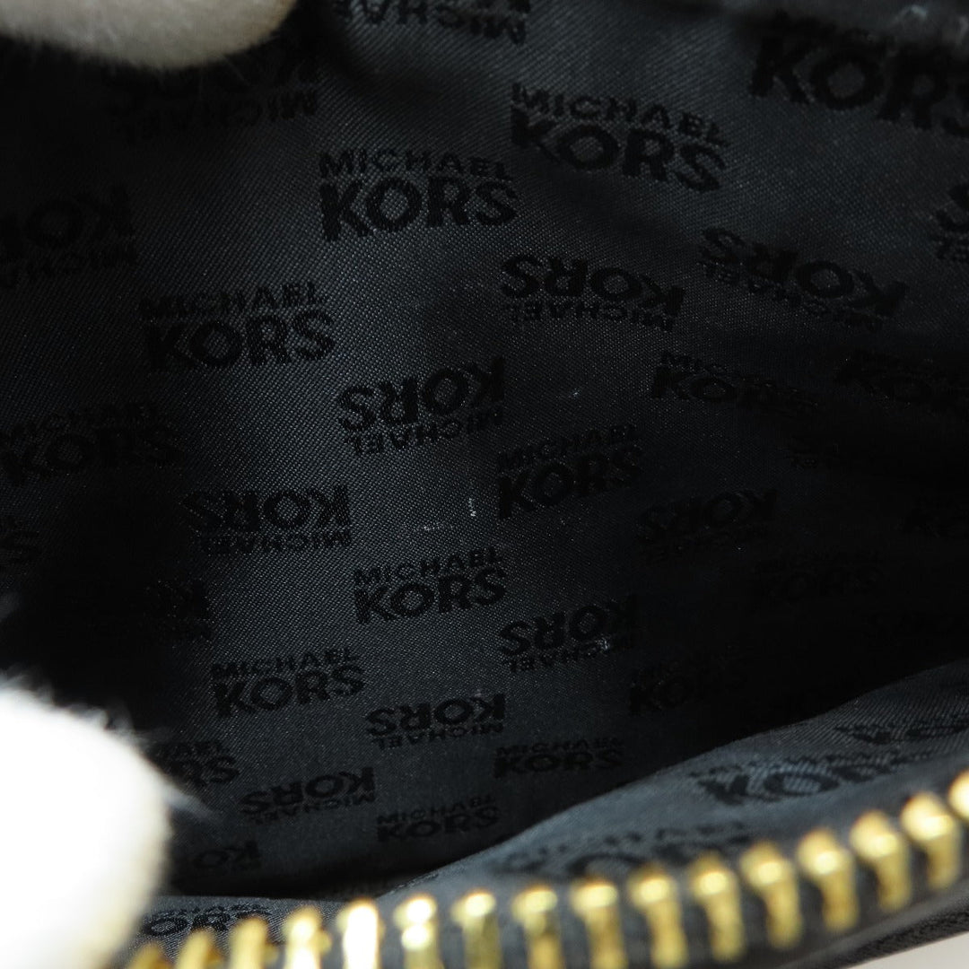 MICHAEL KORS Handbag PVC black logo 2WAY
