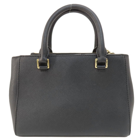 MICHAEL KORS Handbag PVC black logo 2WAY