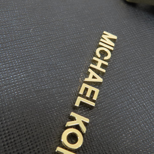 MICHAEL KORS Handbag PVC black logo 2WAY