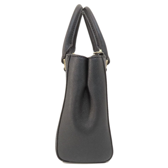 MICHAEL KORS Handbag PVC black logo 2WAY