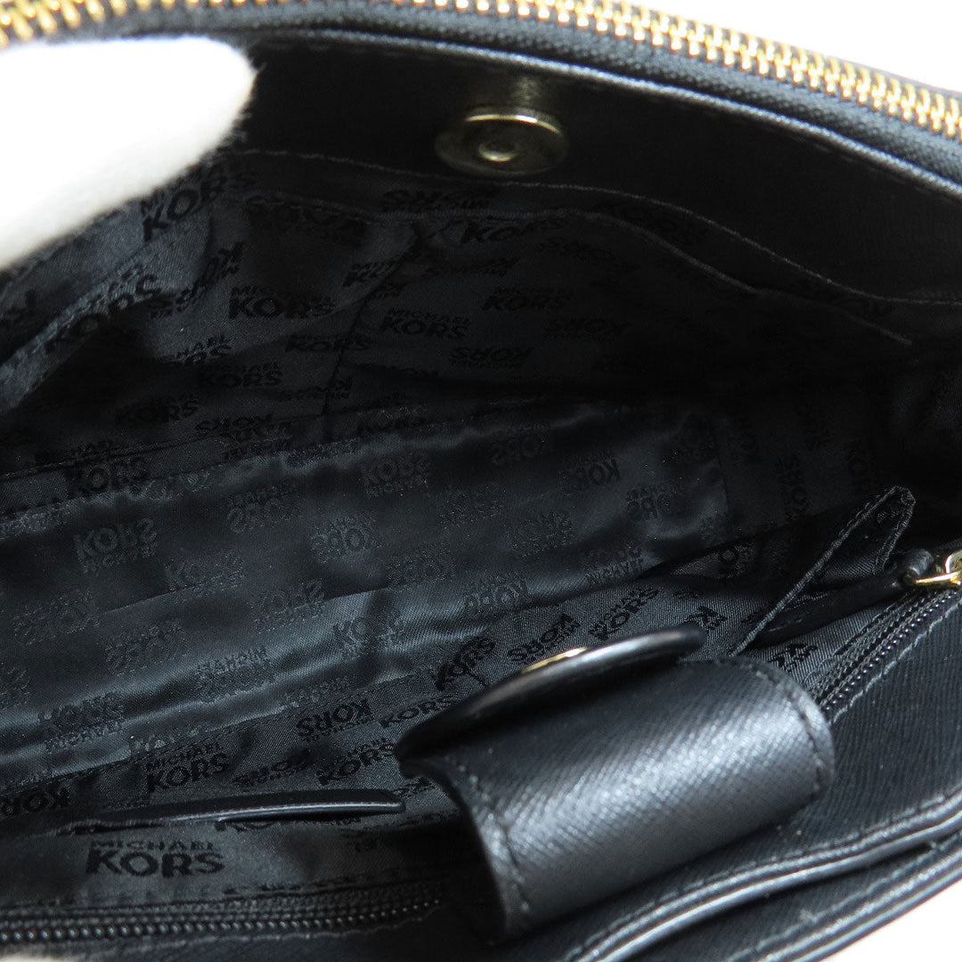 MICHAEL KORS Handbag PVC black logo 2WAY