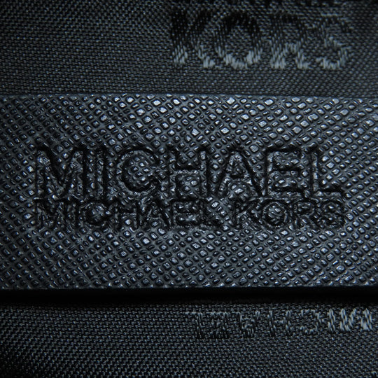 MICHAEL KORS Handbag PVC black logo 2WAY
