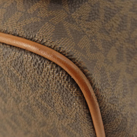 MICHAEL KORS Backpack leather Brown MK signature