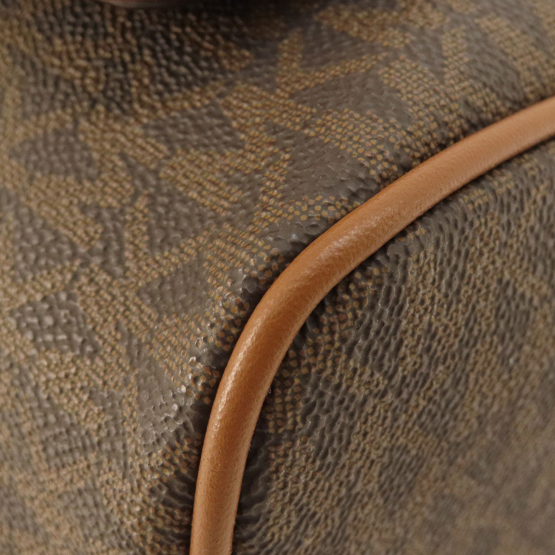 MICHAEL KORS Backpack leather Brown MK signature