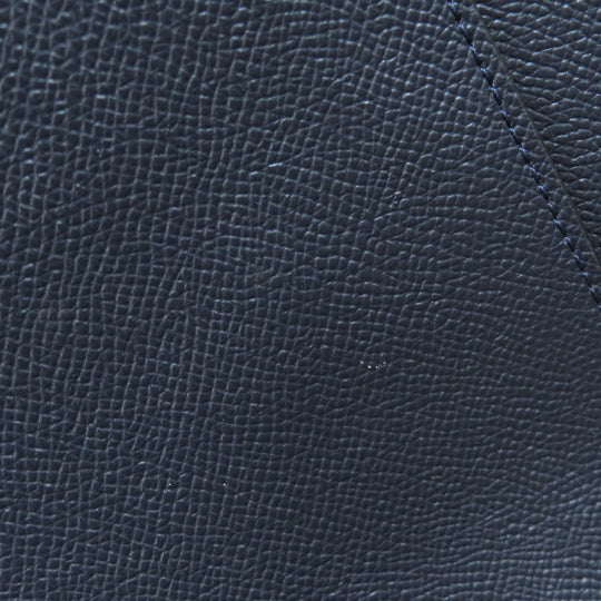 COACH Tote Bag F57526 PVC Navy logoMetal Women Used Authentic