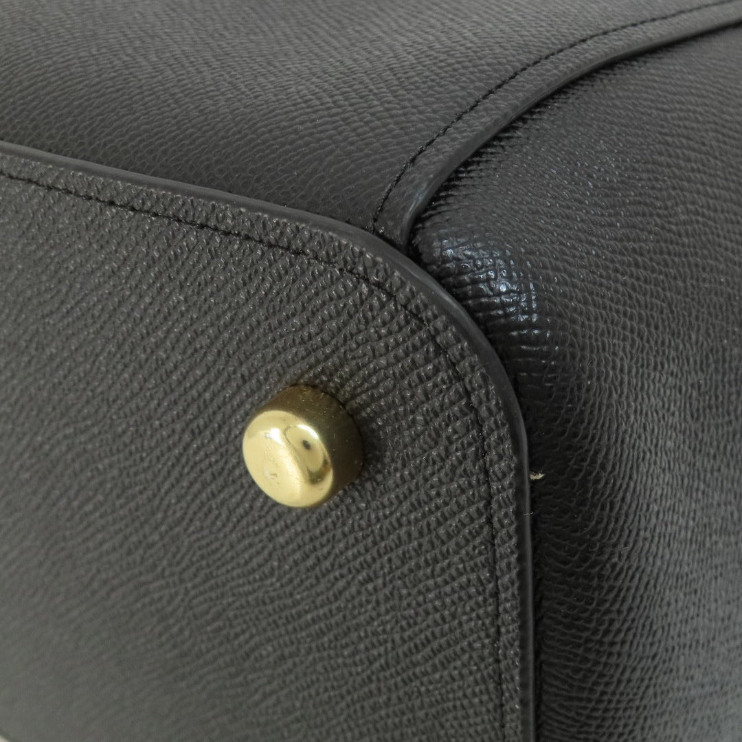 COACH Tote Bag F31474 PVC black logo