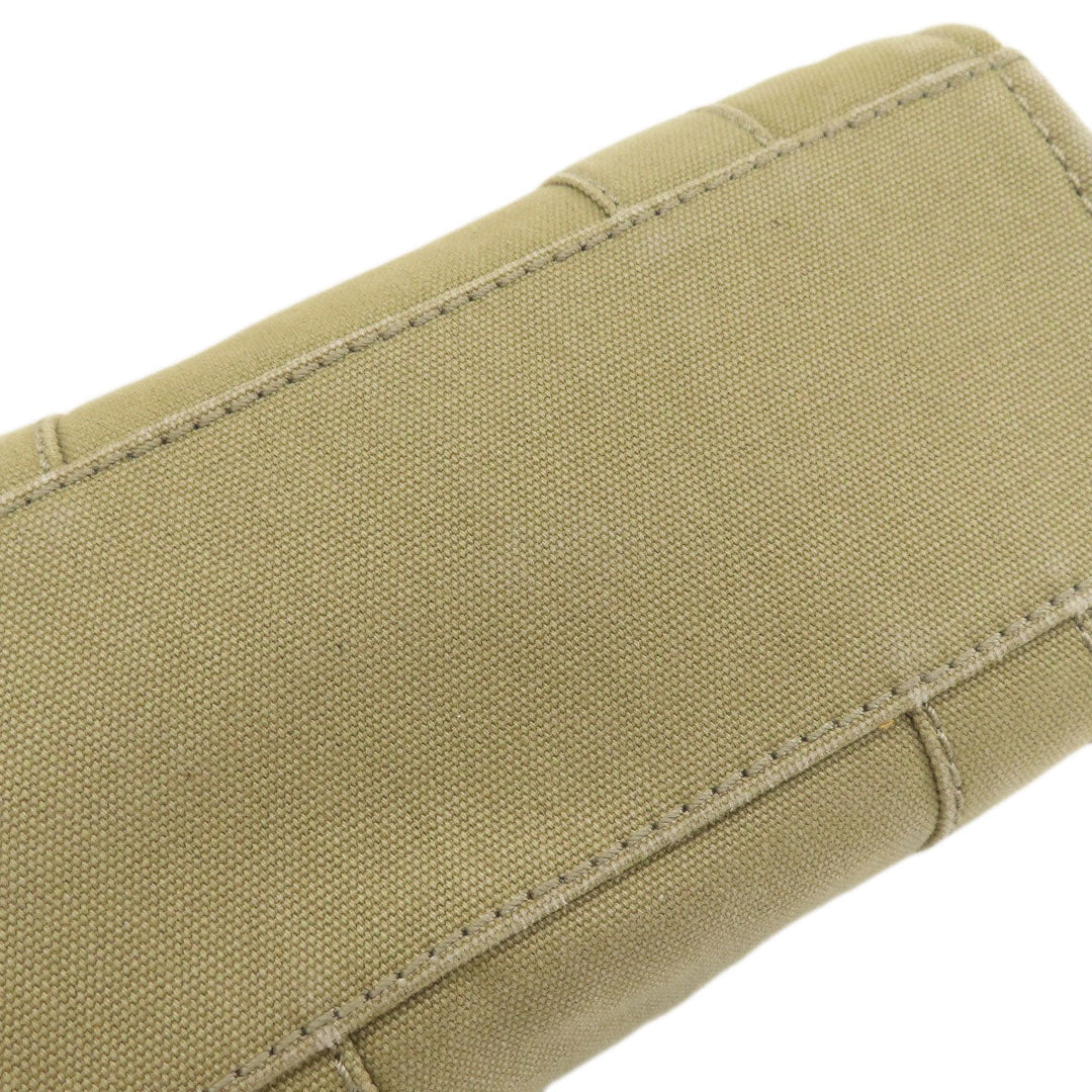 MARC JACOBS Handbag canvas Brown The Tote Bag 2WAY Women Used Authentic