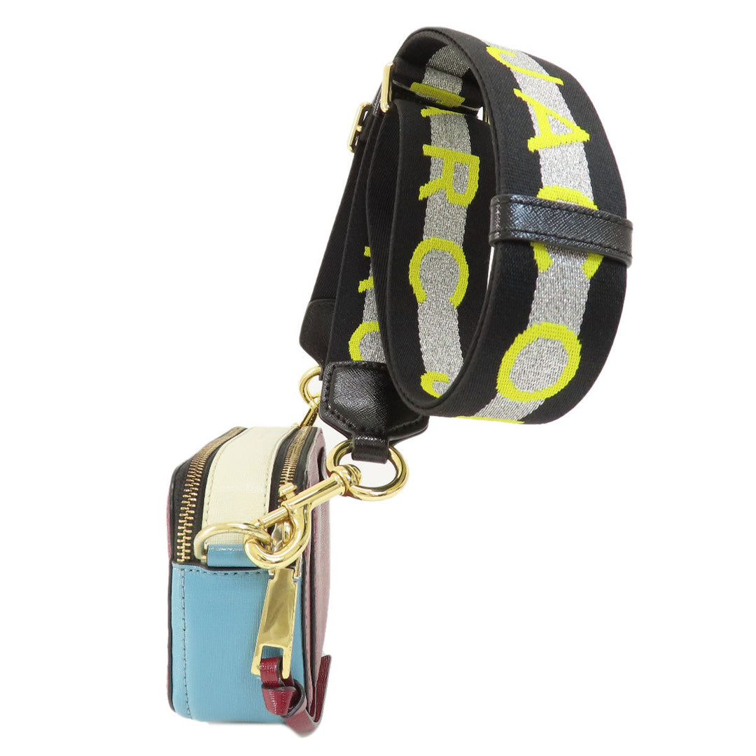 MARC JACOBS Shoulder Bag PVC Red double j snapshot Women Used Authentic