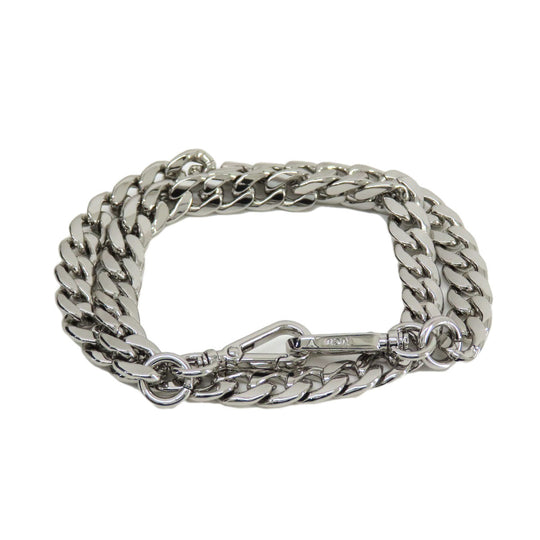 MCM Backpack PVC black logo Women Used Authentic