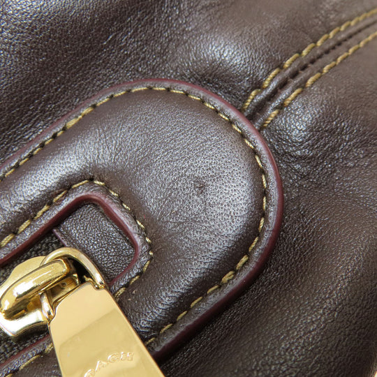 COACH Tote Bag F57612 canvas Brown Signature