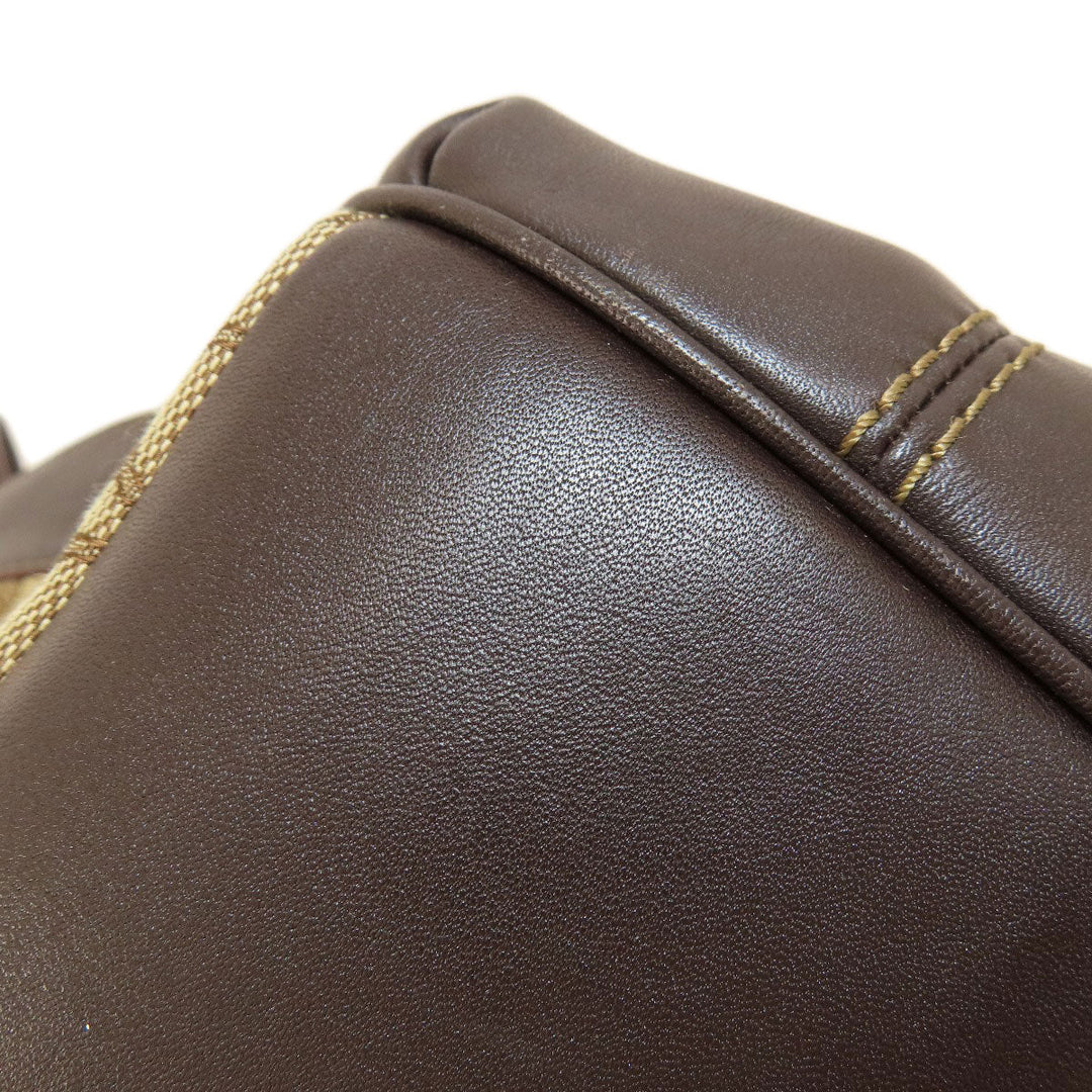 COACH Tote Bag F57612 canvas Brown Signature