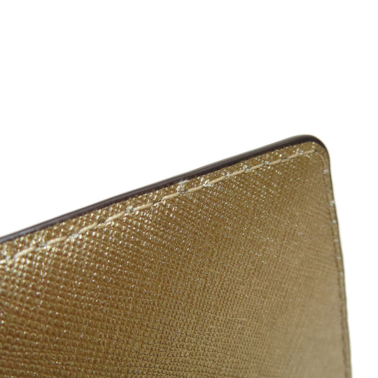 MICHAEL KORS Handbag PVC gold logo 2WAY Women Used Authentic