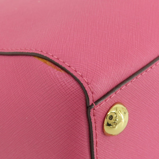 MICHAEL KORS Handbag PVC pink 2WAY Women Used Authentic