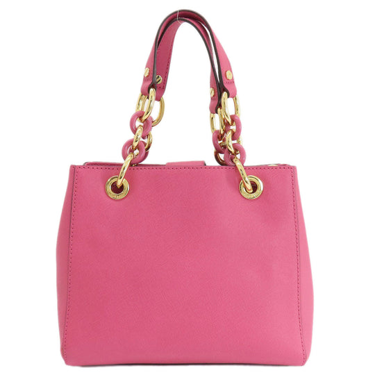 MICHAEL KORS Handbag PVC pink 2WAY Women Used Authentic