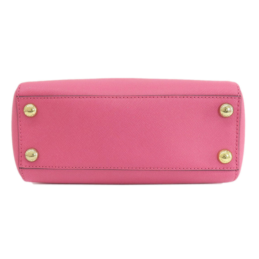 MICHAEL KORS Handbag PVC pink 2WAY Women Used Authentic