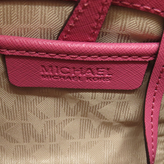 MICHAEL KORS Handbag PVC pink 2WAY Women Used Authentic
