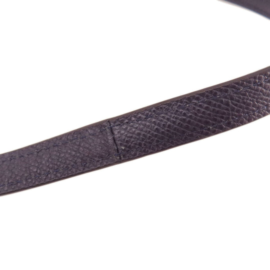 COACH Handbag 34563 leather purple logoMetal 2WAY Women Used Authentic