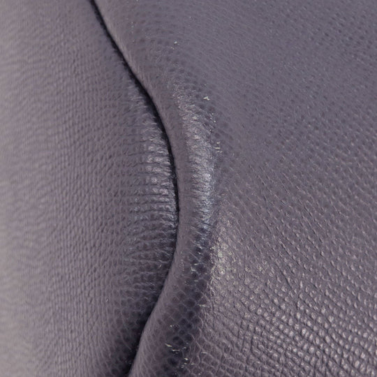 COACH Handbag 34563 leather purple logoMetal 2WAY Women Used Authentic